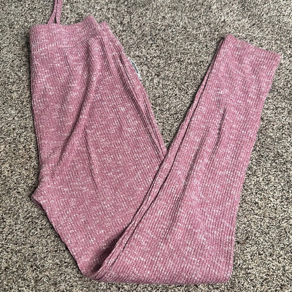Gymshark solung ribbed pink soft leggings size small - Picture 9 of 9